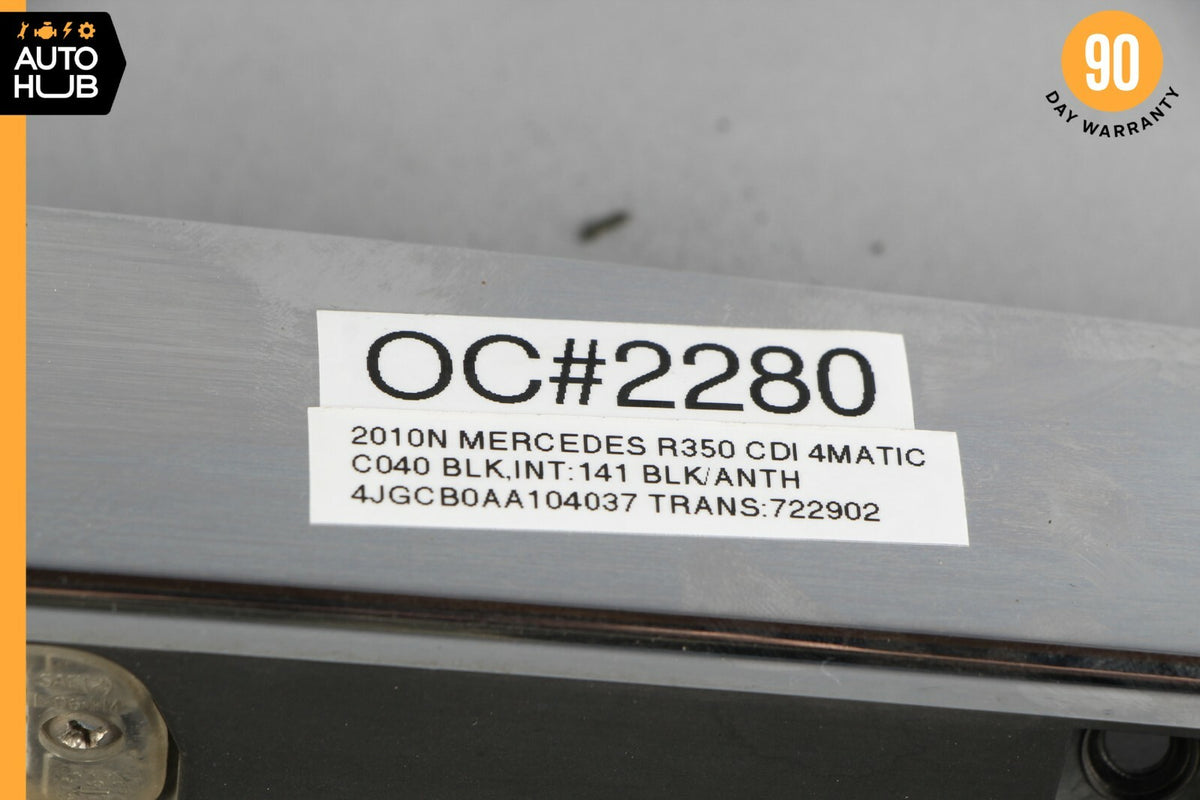 06-13 Mercedes W251 R350 R500 Rear Trunk Tailgate Handle Trim Cover Chrome OEM - photo 12