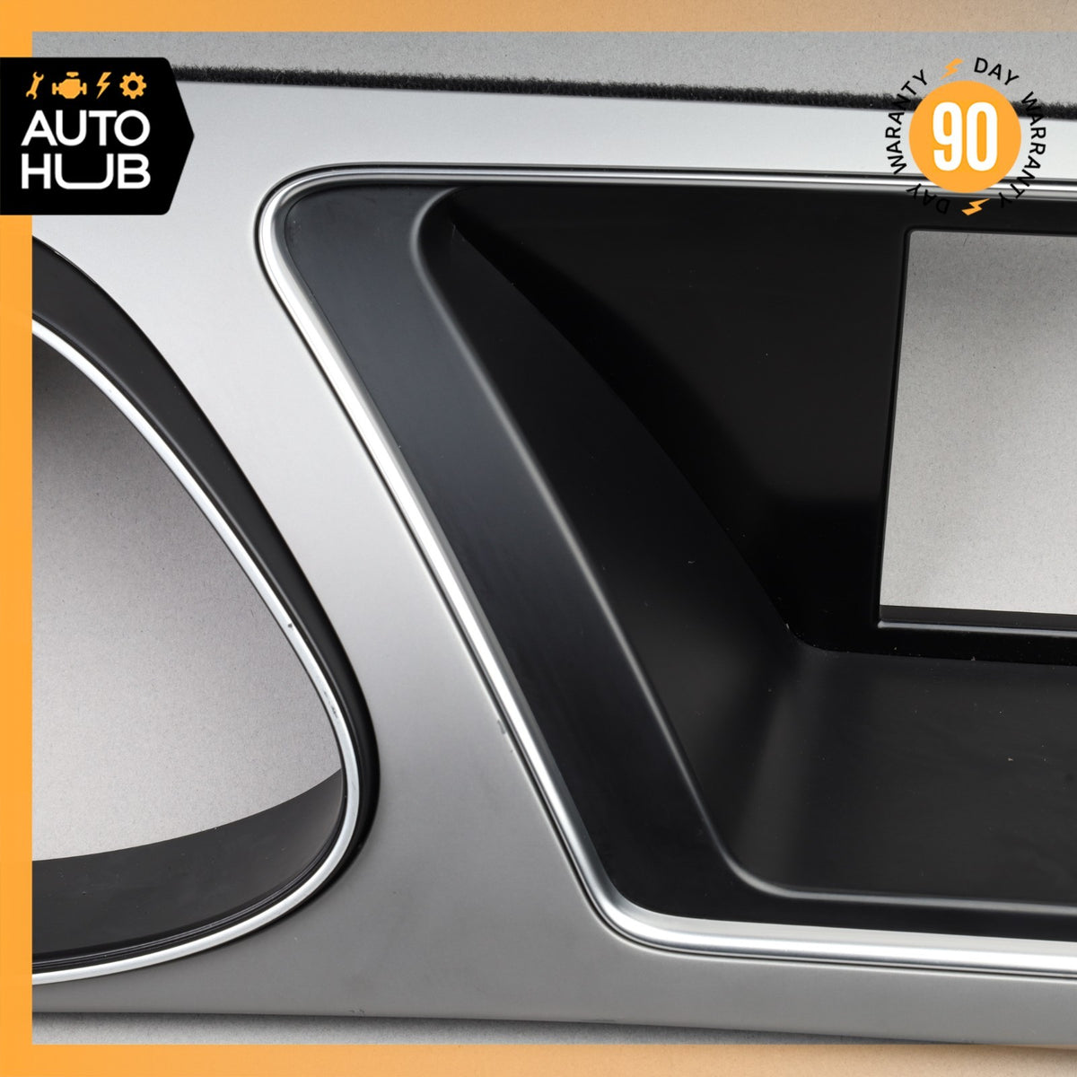 2013 Audi B8 A4 Dashboard Instrument Cluster Screen Cover Panel Bezel Trim OEM - photo 4