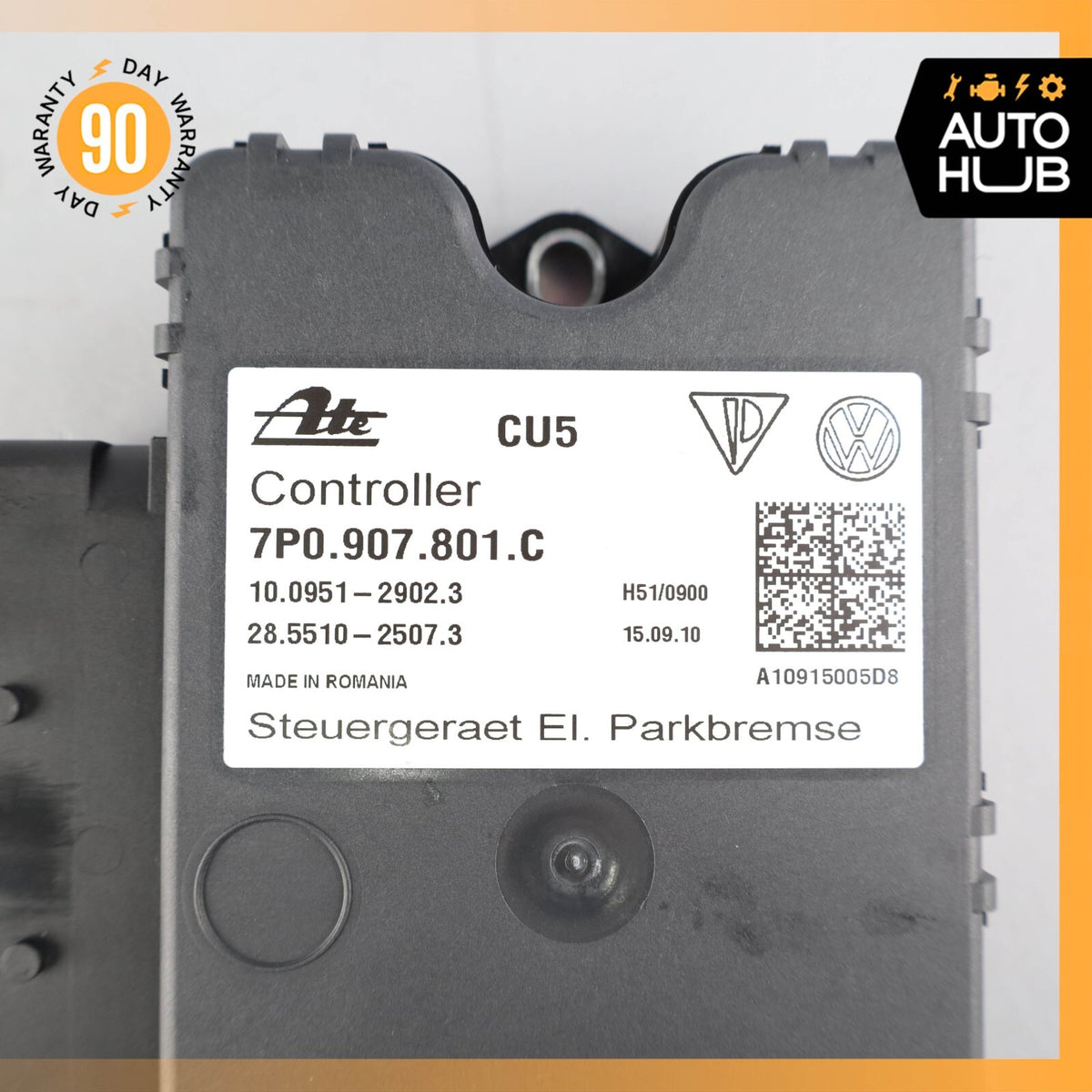 11-18 Porsche Cayenne 958 Turbo Electronic Parking Brake Control Module OEM - photo 7