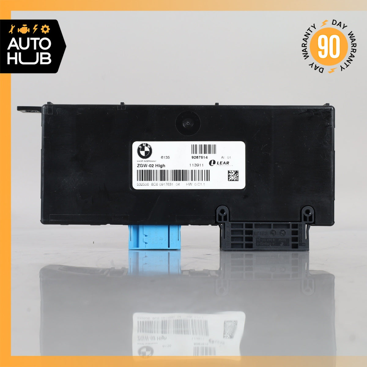 09-19 BMW F10 550i 650i M6 Central Gateway Control Module OEM - photo 5