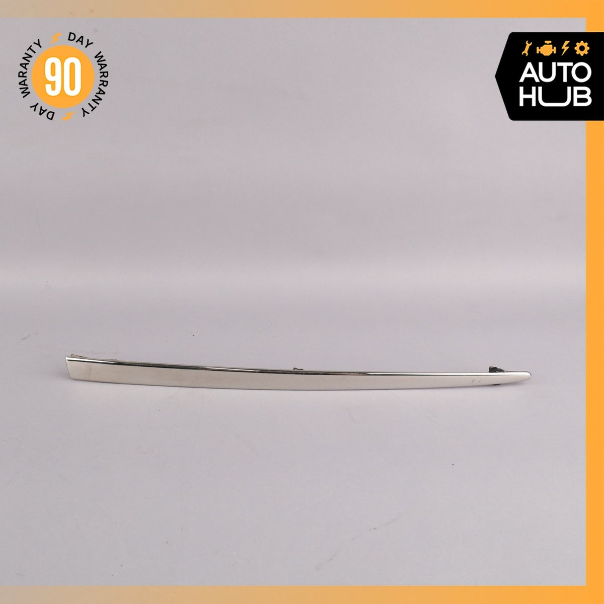 03-10 Bentley Continental GT GTC Rear Left Side Bumper Molding Trim Chrome OEM - photo 2