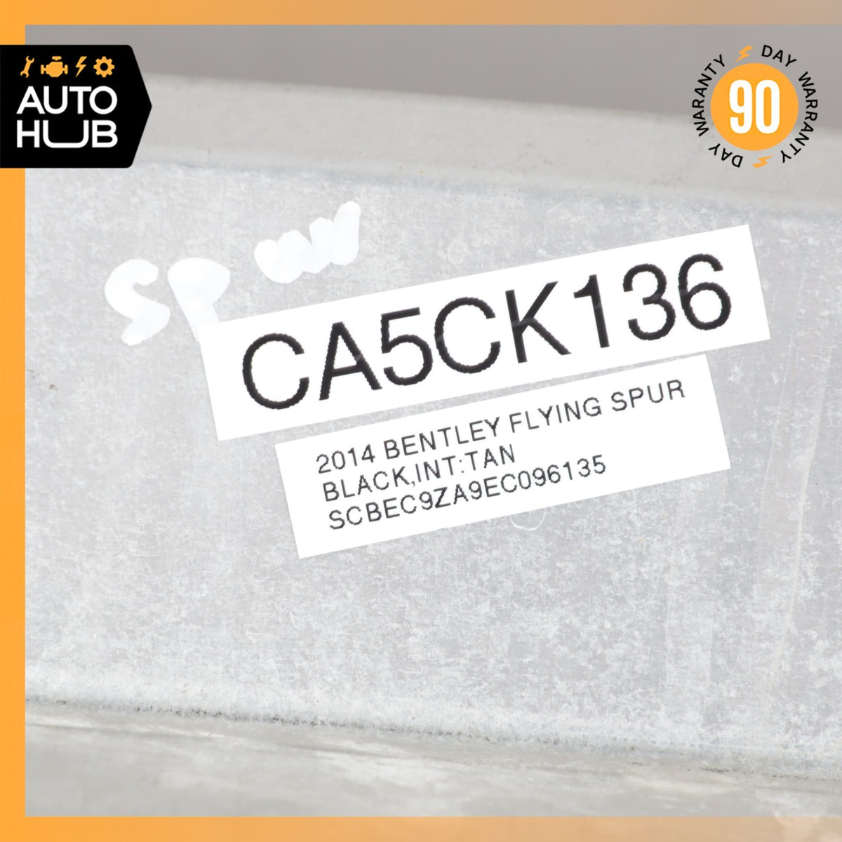 14-18 Bentley Flying Spur Rear Bumper Reinforcement Impact Bar OEM 40k - photo 17