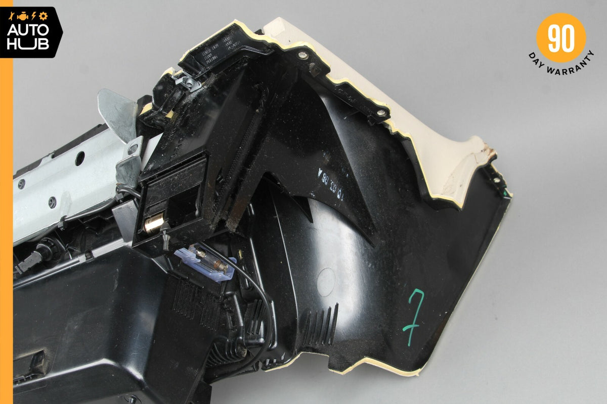 03-06 Mercedes W211 E350 E500 Dashboard Glove Box Storage Compartment w/ Key OEM - photo 9