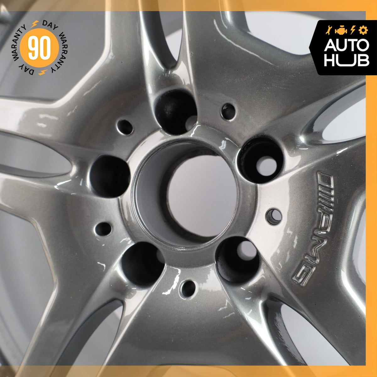 Mercedes W215 CL55 S55 AMG S600 9.5 x 19 19" Rear Wheel Rim OEM - photo 7