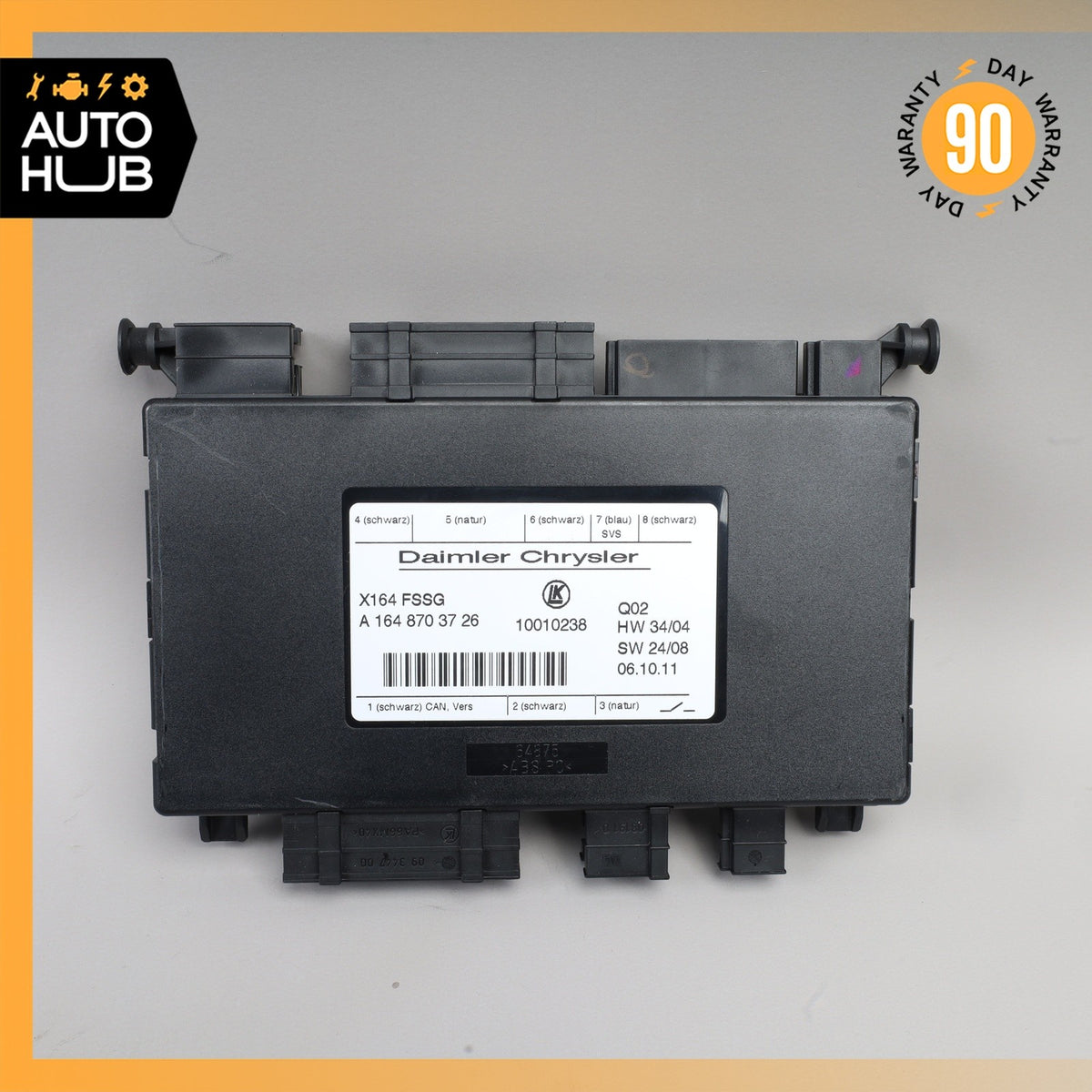 07-12 Mercedes X164 GL450 GL350 Third Seat Row Power Folding Control Module OEM - photo 1
