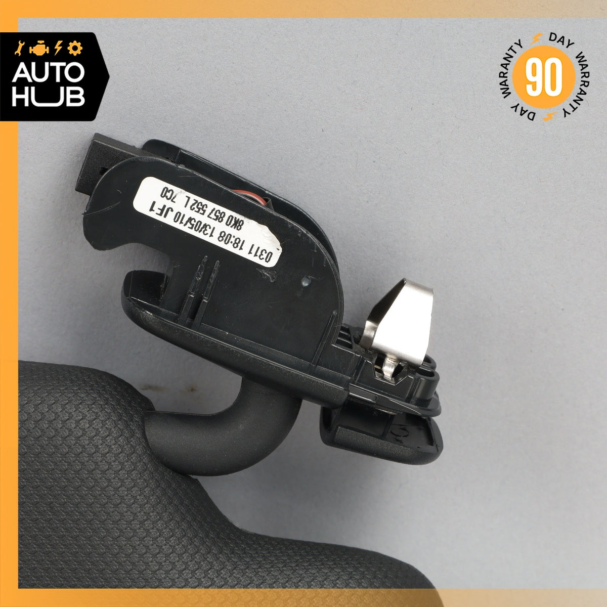 09-12 Audi 8R Q5 Right Passenger Side Sunvisor Sun Visor Black OEM - photo 5