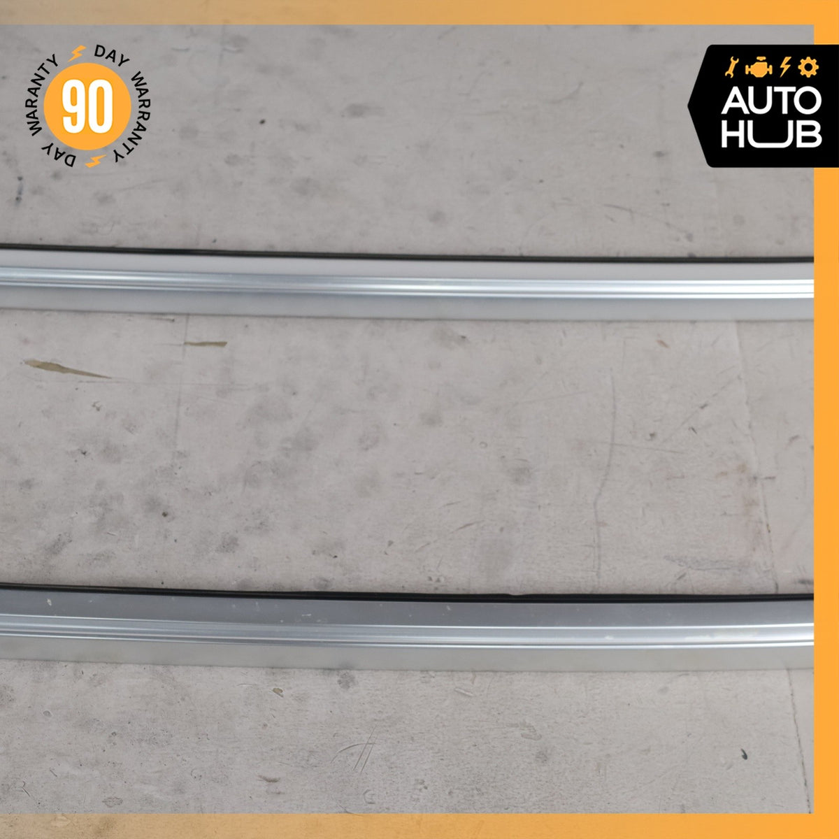 14-18 BMW F15 X5 Baggage Luggage Roof Rack Rail Crossbar Set 51137295814 OEM - photo 4