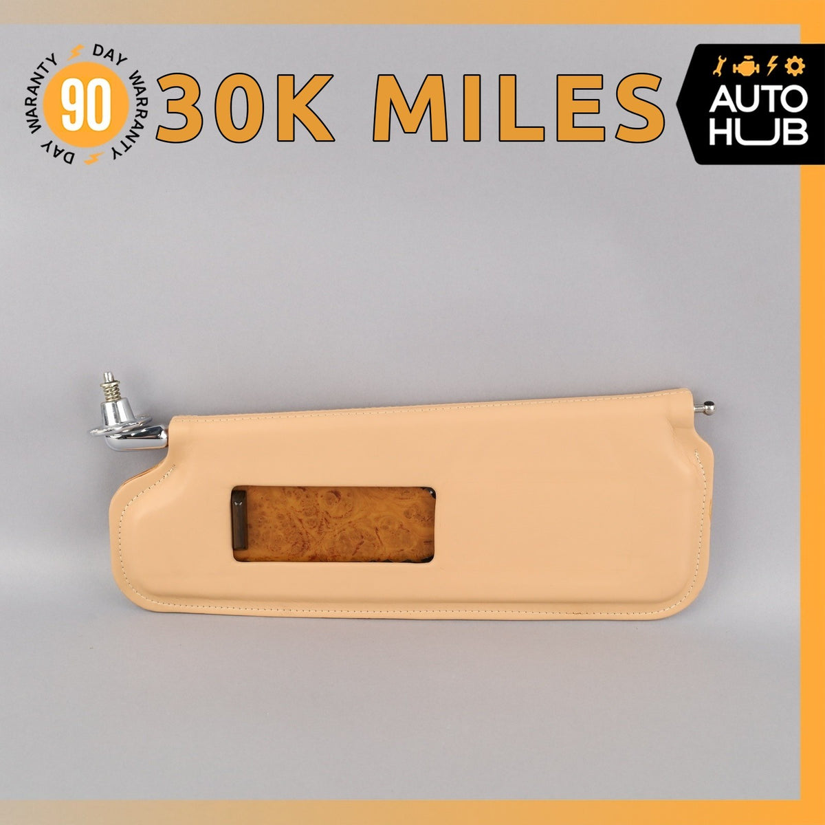 Bentley Arnage RR Seraph Left Side Sun Visor Shade Sunvisor Wood Beige OEM - photo 1