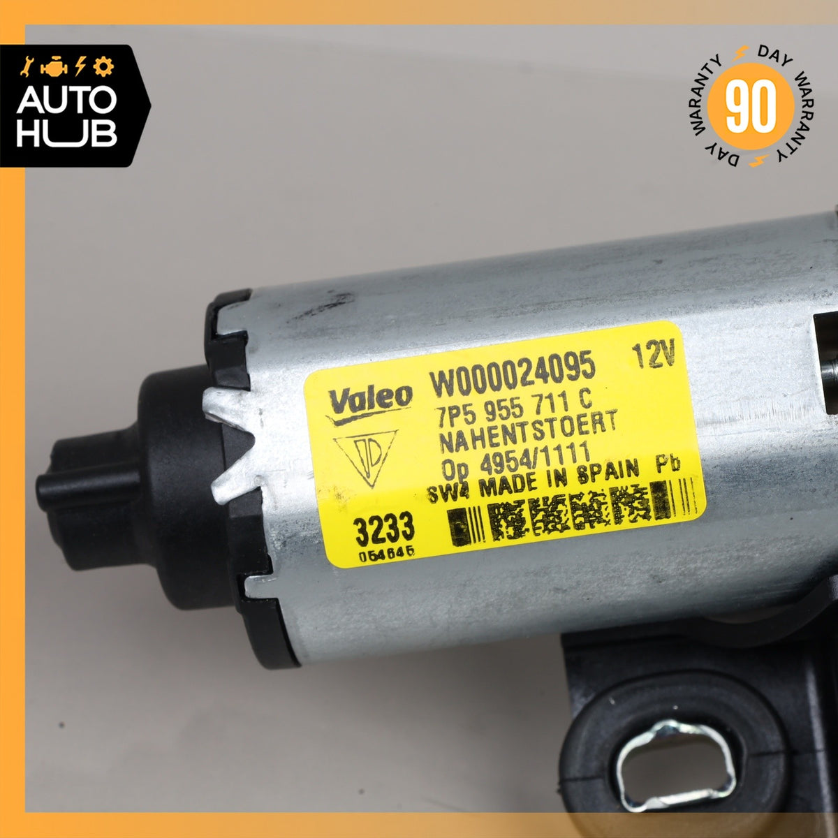 11-18 Porsche Cayenne 958 Rear Glass Windshield Wiper Motor 7P5955711B OEM - photo 3