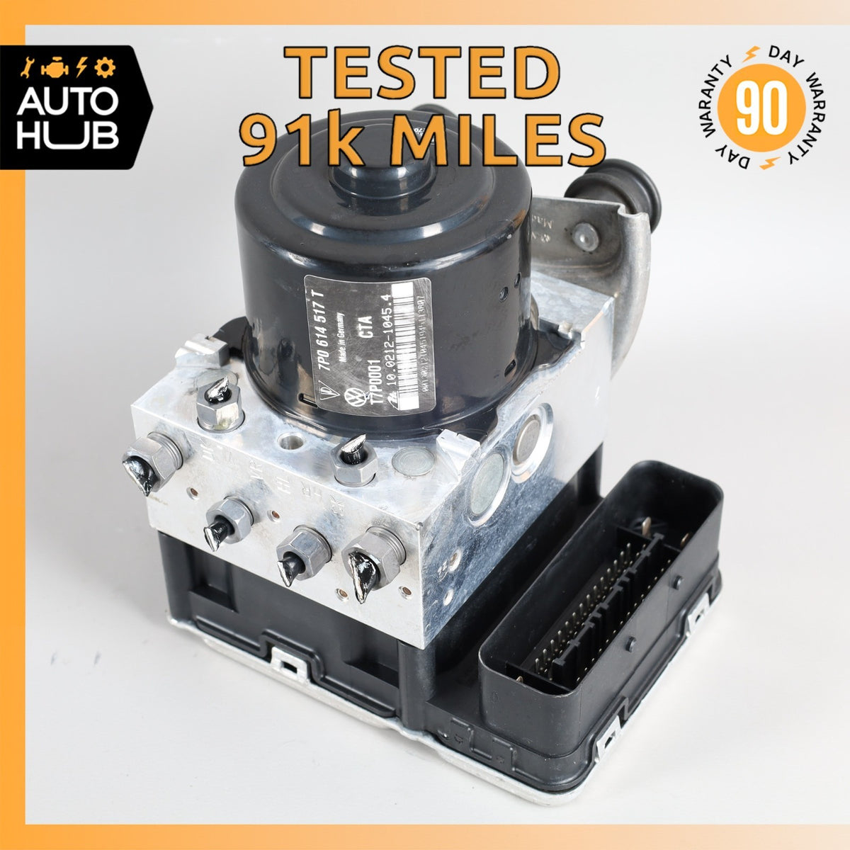 15-18 Porsche Cayenne 958 S GTS ABS Hydraulic Pump Control Module OEM 91k - photo 1