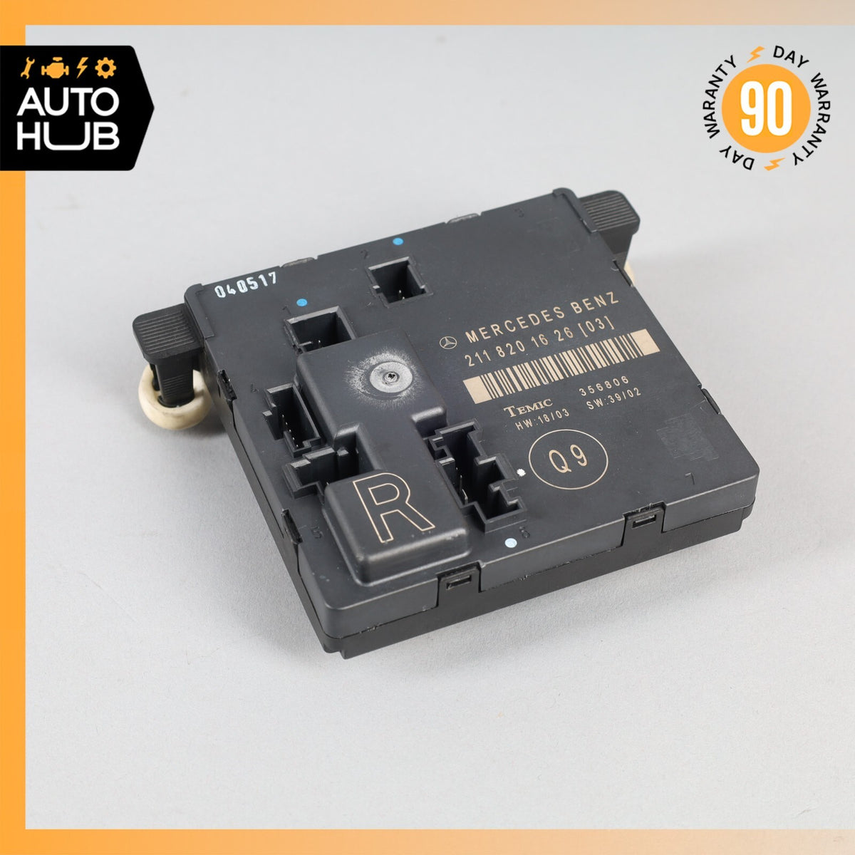03-09 Mercedes W211 E320 E55 AMG Rear Right Door Control Module 2118704126 OEM - photo 1