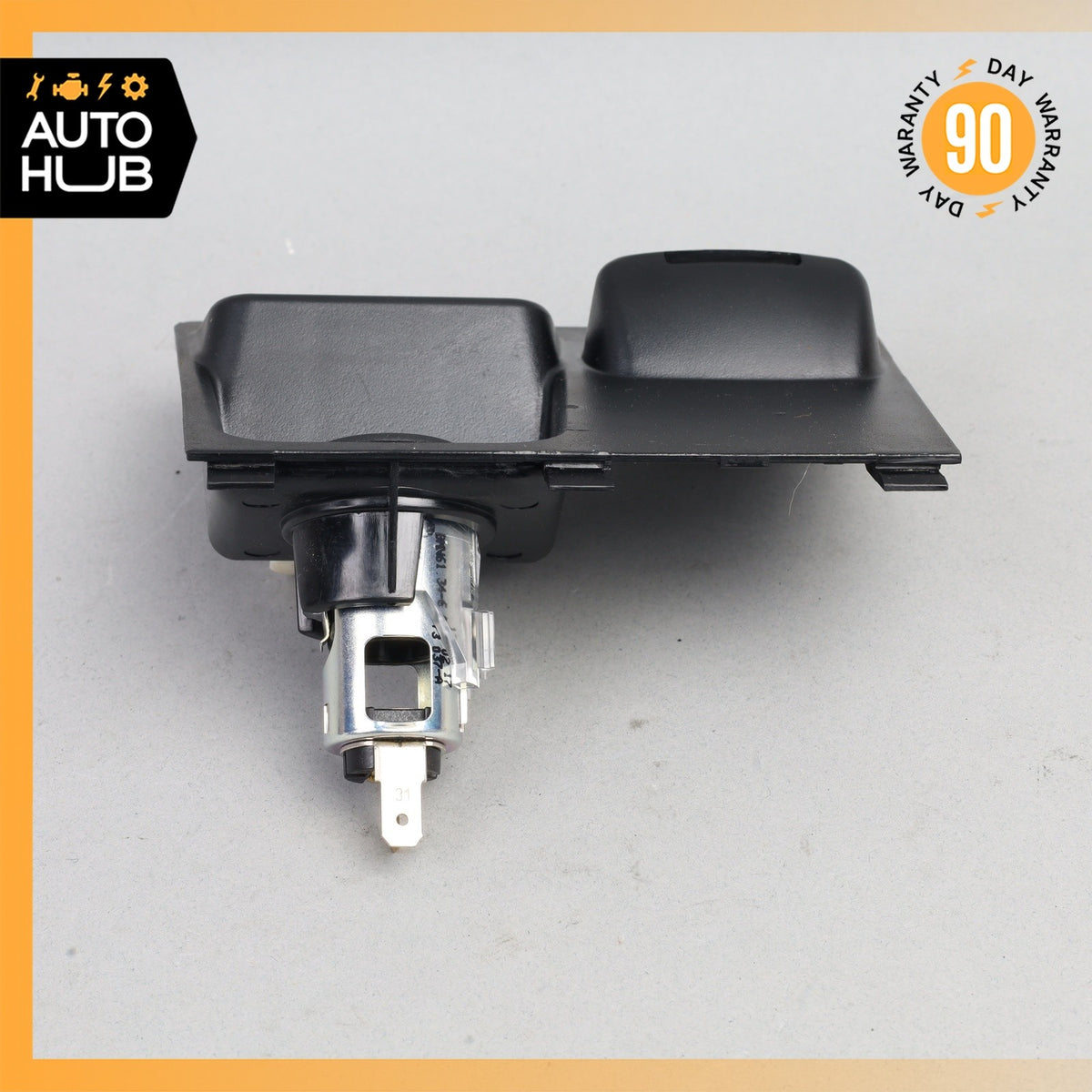 14-18 BMW F15 X5 Center Console Power Outlet Lighter AUX USB Socket w/ Trim OEM - photo 7