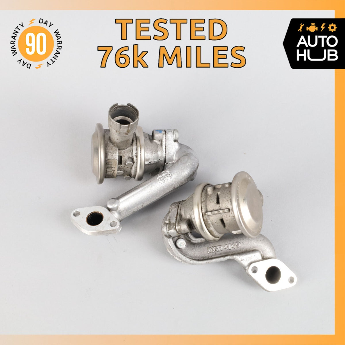 Bentley Continental Flying Spur Right&Left Air Pump Check Valve EGR Emission Set - photo 1