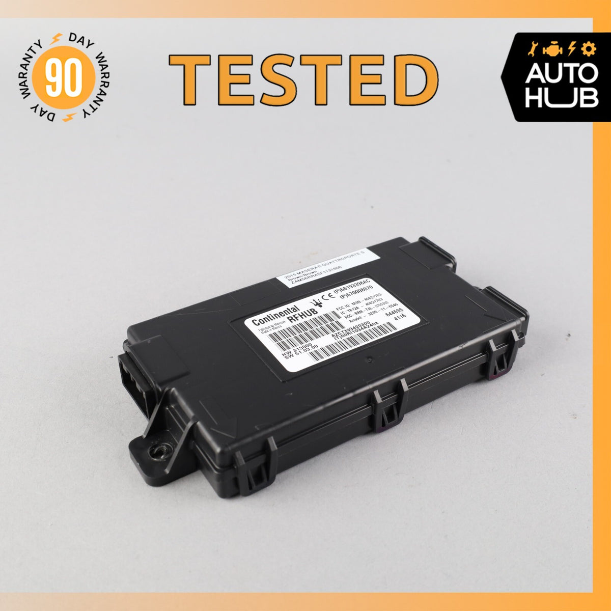 14-17 Maserati Quattroporte M156 S Keyless Entry RF Hub Control Module ECU OEM - photo 1