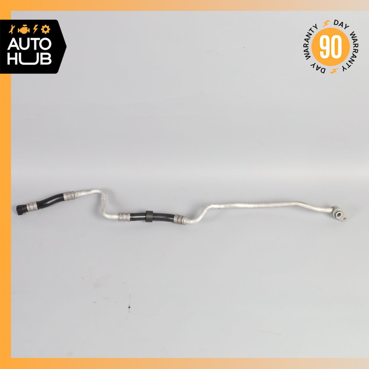 2011 BMW F10 550i N63 4.4L V8 RWD Transmission Oil Cooler Pipe Line OEM - photo 1