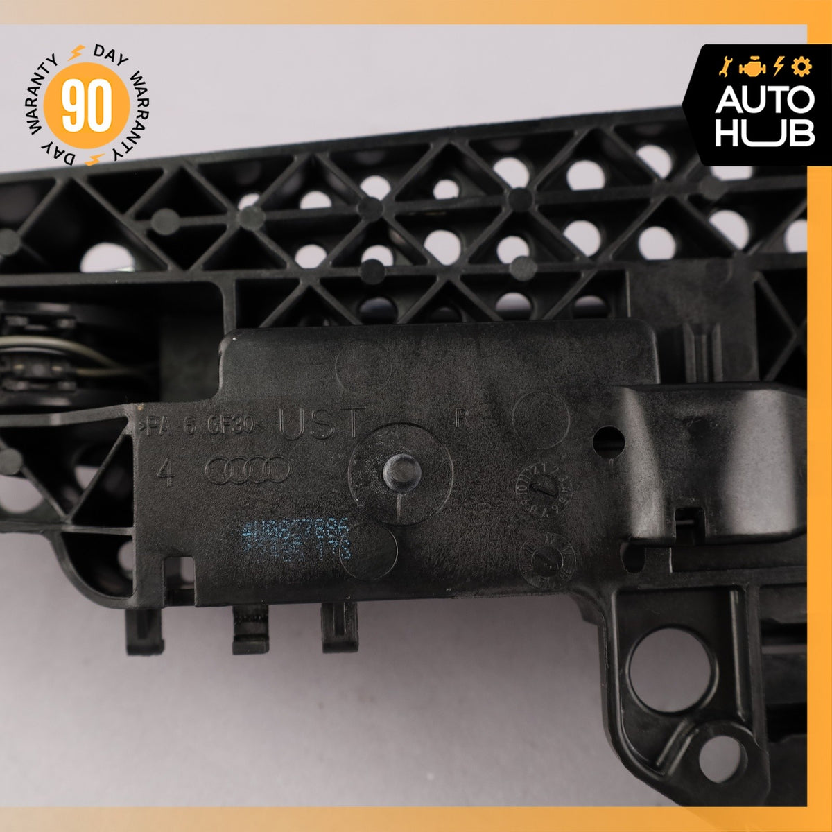 Audi D4 A8L Front Right Passenger Exterior Door Handle Black 4H0837886 OEM - photo 15