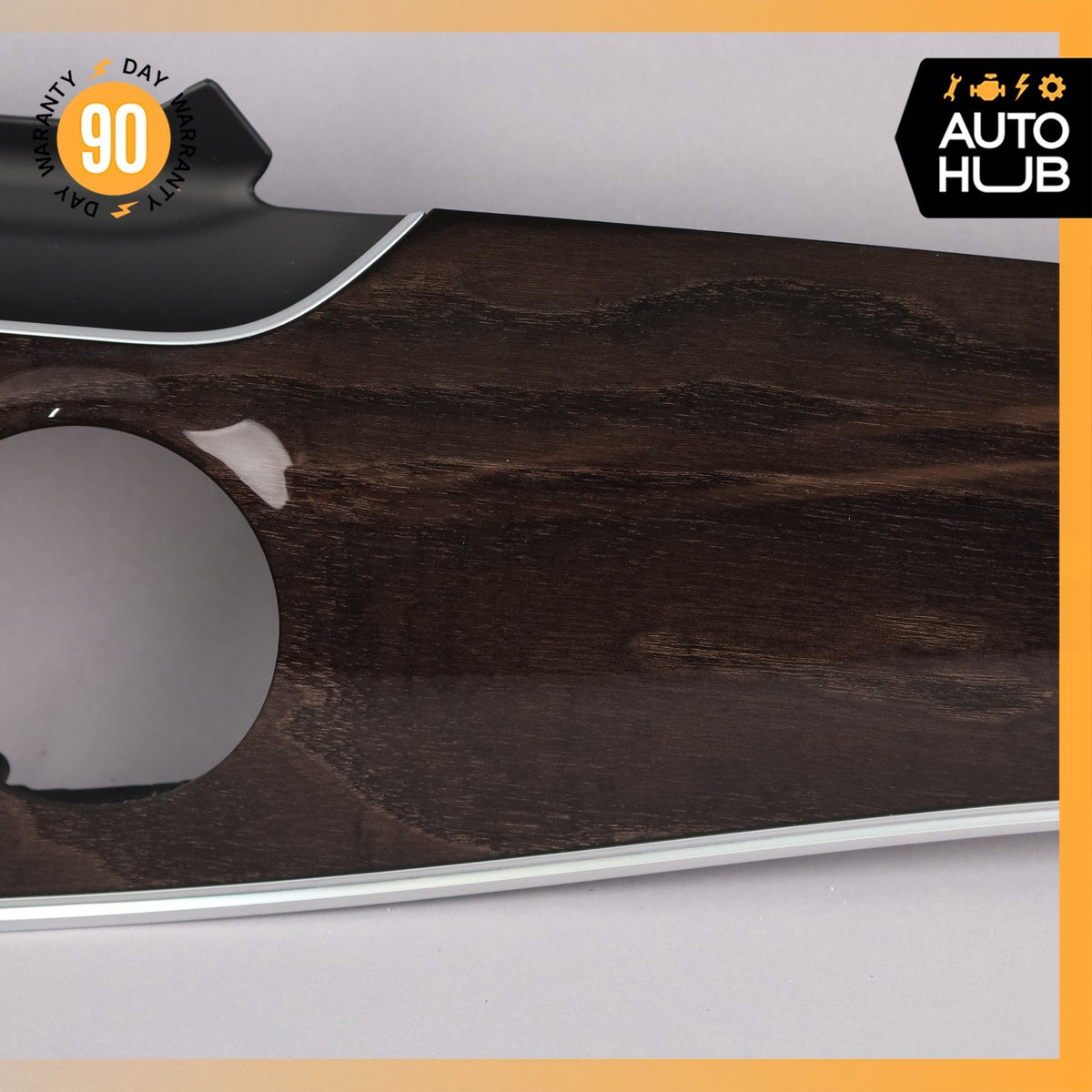 17-23 Mercedes W213 E300 E400 Center Dashboard Dash Trim Molding Wood OEM - photo 7