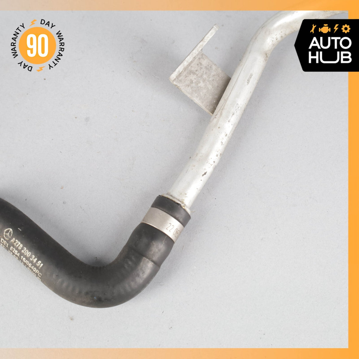 2014 Mercedes W218 CLS550 Engine Radiator Coolant Hose Pipe 2782003451 OEM - photo 3