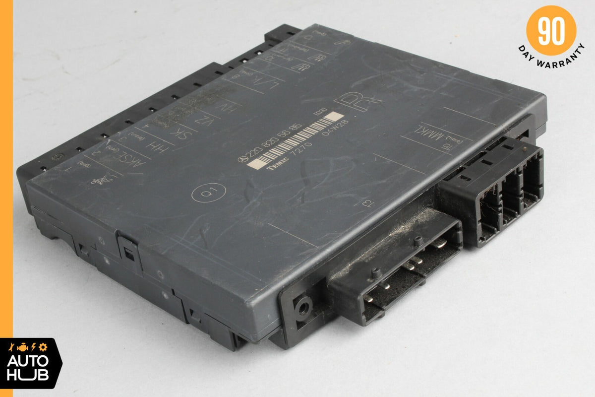 03-06 Mercedes W220 S430 S500 S55 Seat Control Module Front Right 2208205685 ОЕМ - photo 5