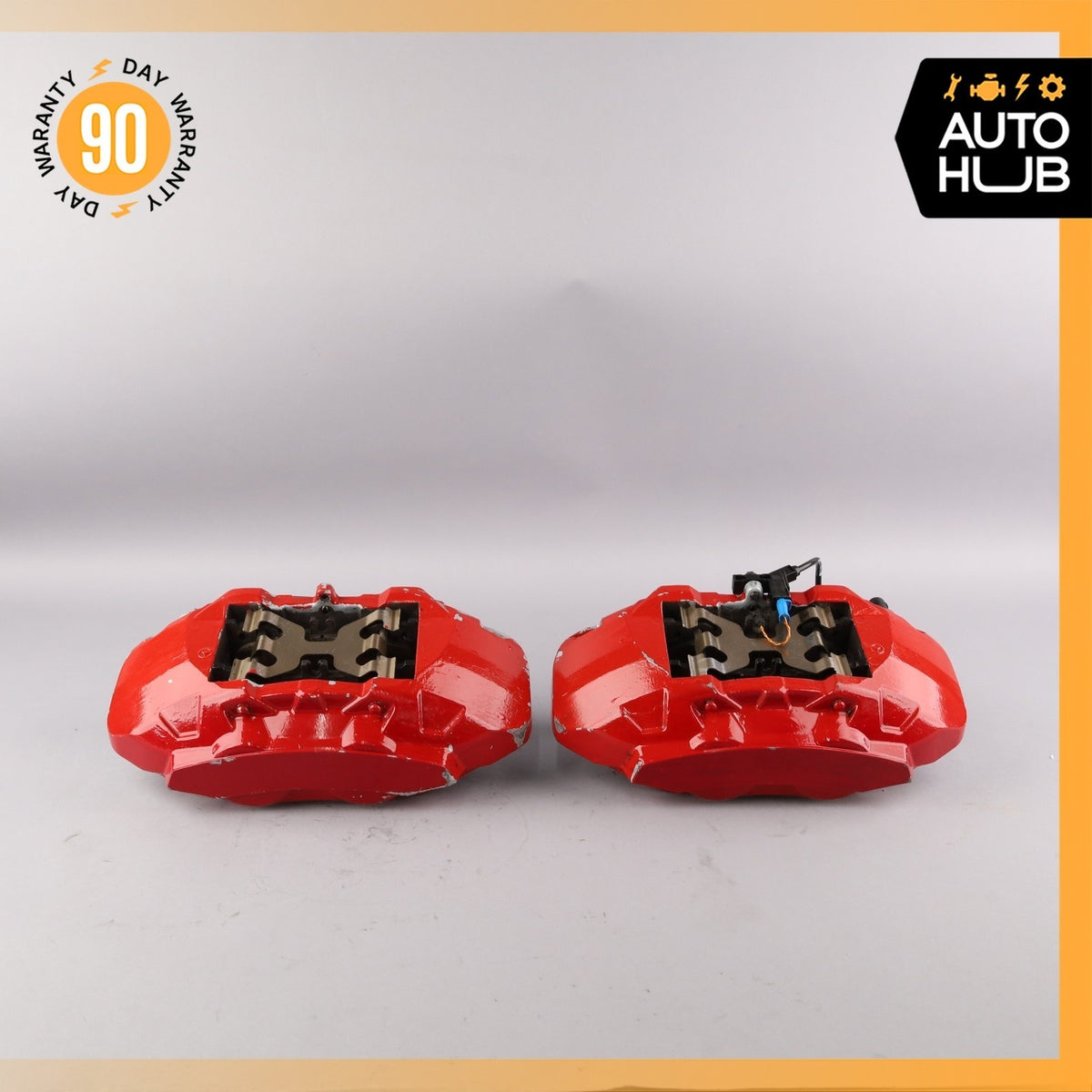 Mercedes W213 E43 C43 CLS53 AMG Front Right & Left Side Brake Calipers Set OEM - photo 2