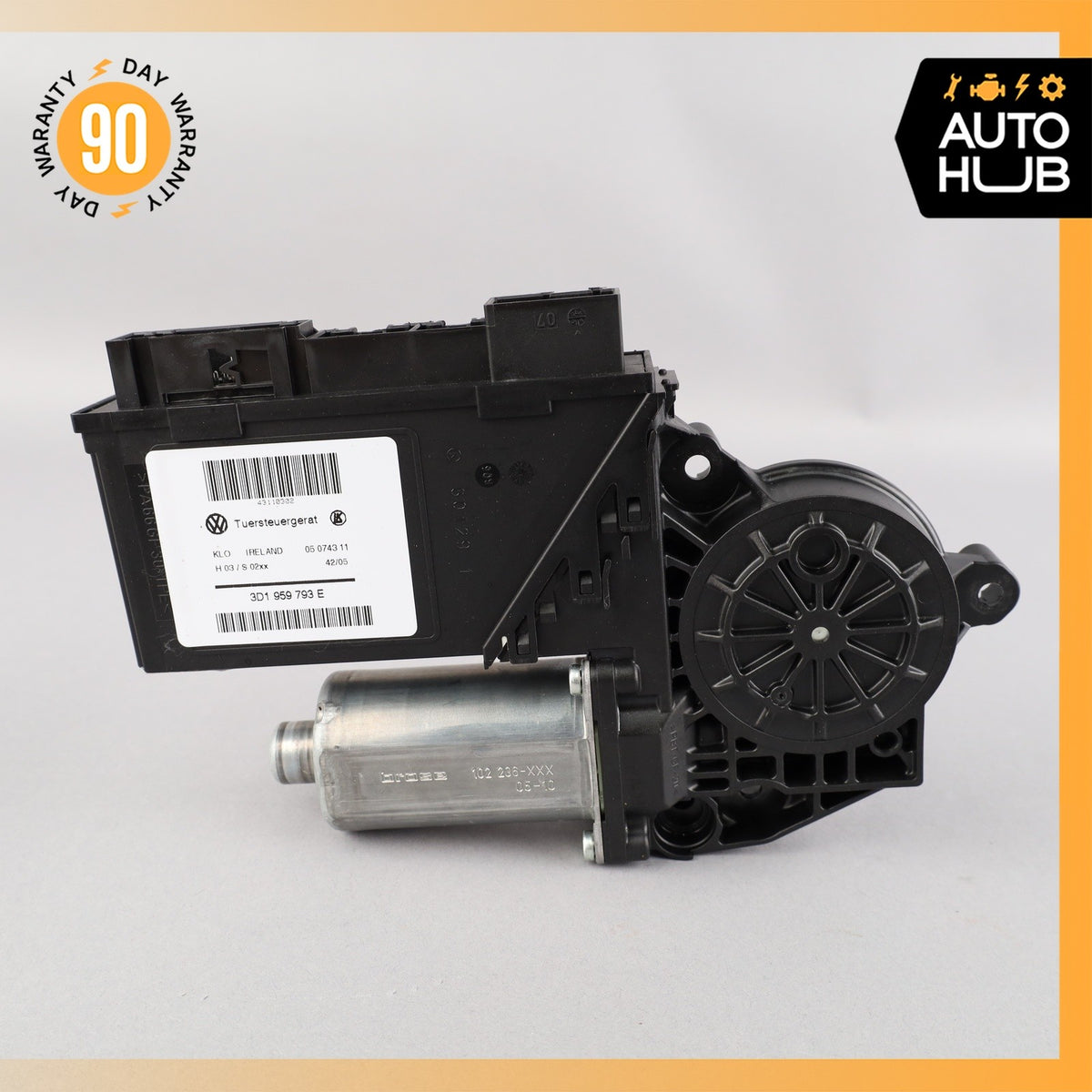 Porsche Cayenne 955 Turbo S Front Left Door Power Window Motor OEM - photo 1