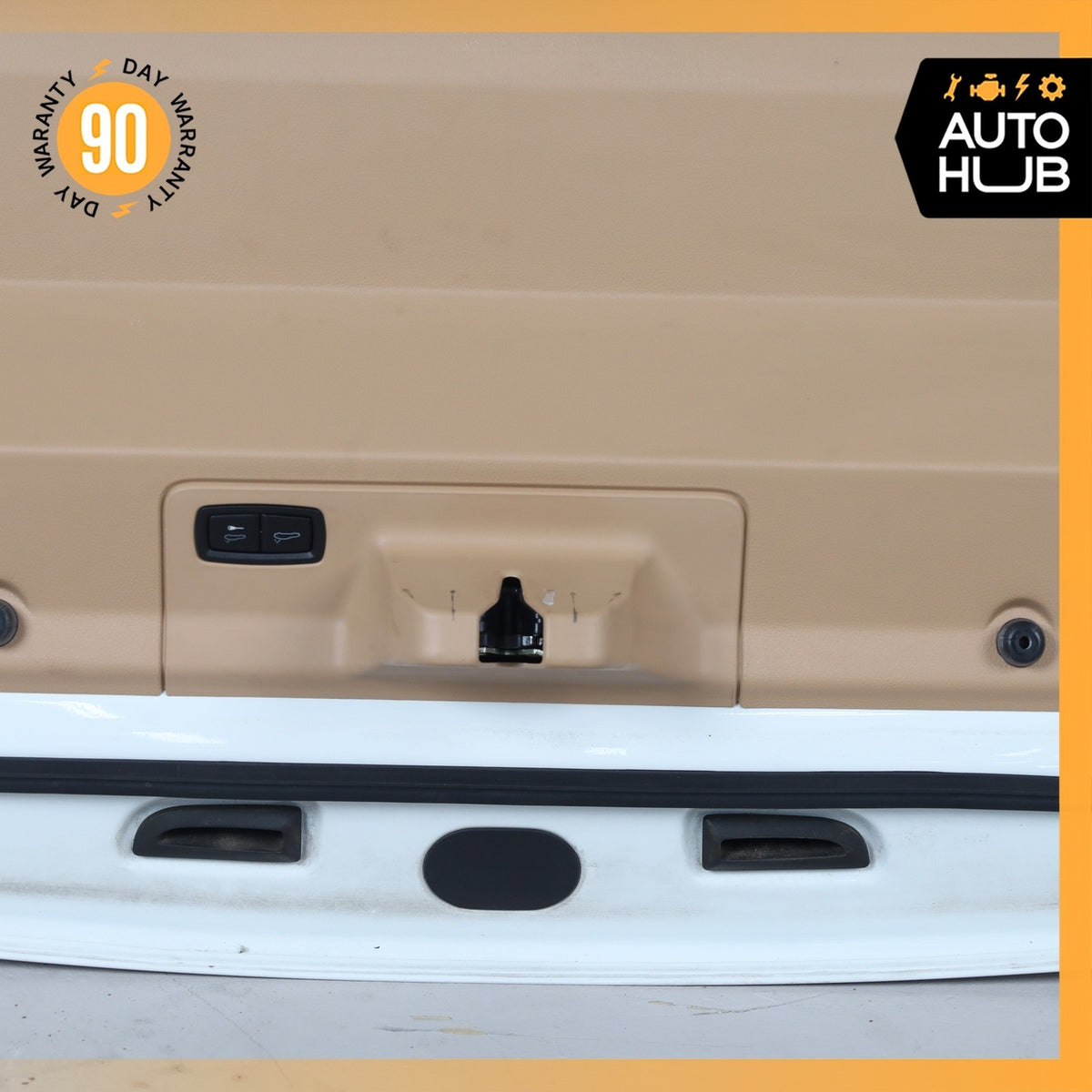14-16 Porsche Panamera 970 Trunk Lid Liftgate Tailgate Hatch Shell White OEM - photo 20