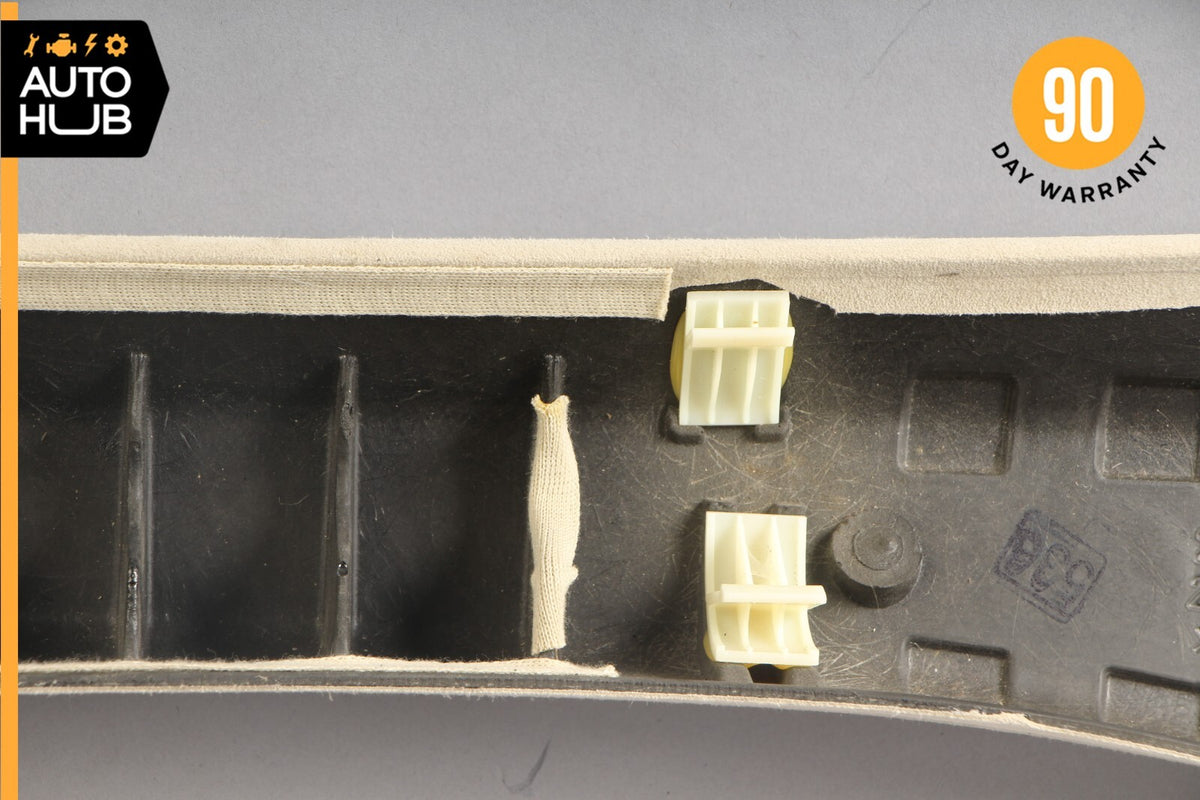 Mercedes R230 SL500 SL55 Front Right Interior Trim Panel A Pillar Suede OEM - photo 9