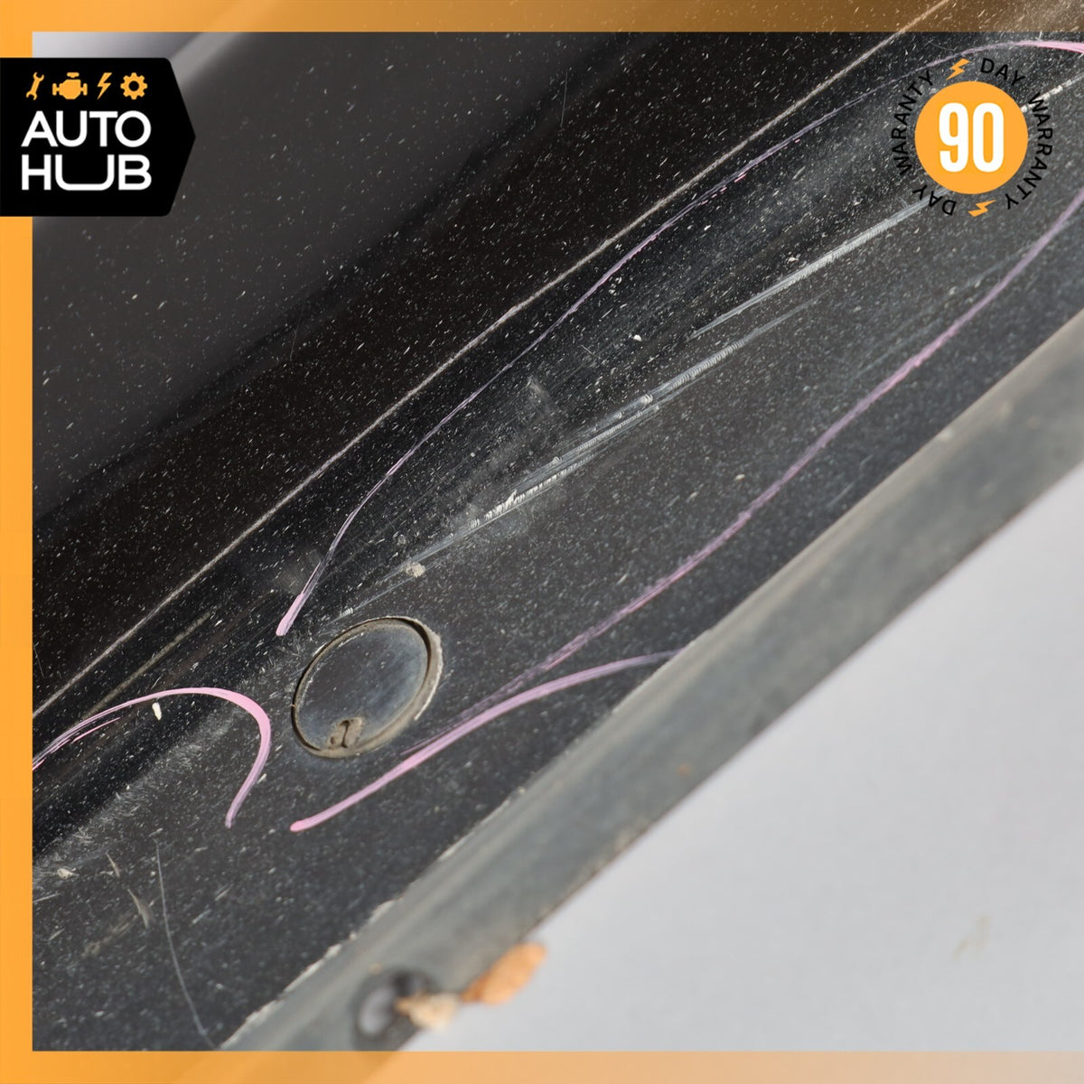 02-07 Maserati Coupe 4200 M138 Rocker Panel Side Skirt Left Driver Black OEM - photo 11