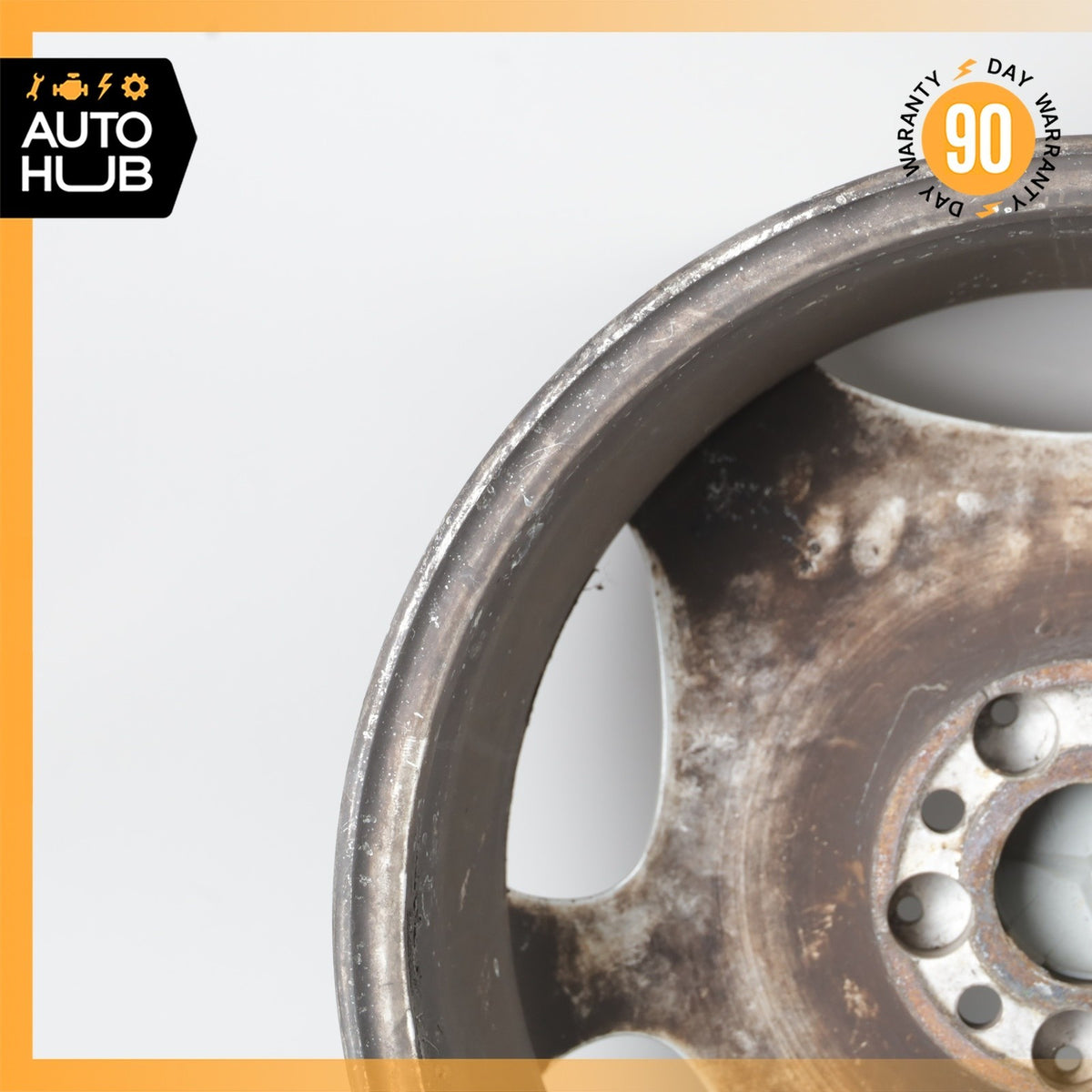 Mercedes W220 S600 CL500 S500 7.5 x 17 17" Wheel Rim Polished 2204011202 OEM - photo 13