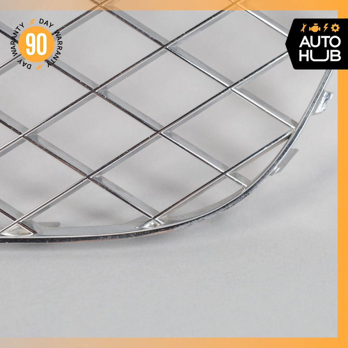 12-15 Bentley Continental GTC GT Front Right Bumper Center Mesh Grille OEM 71k - photo 6