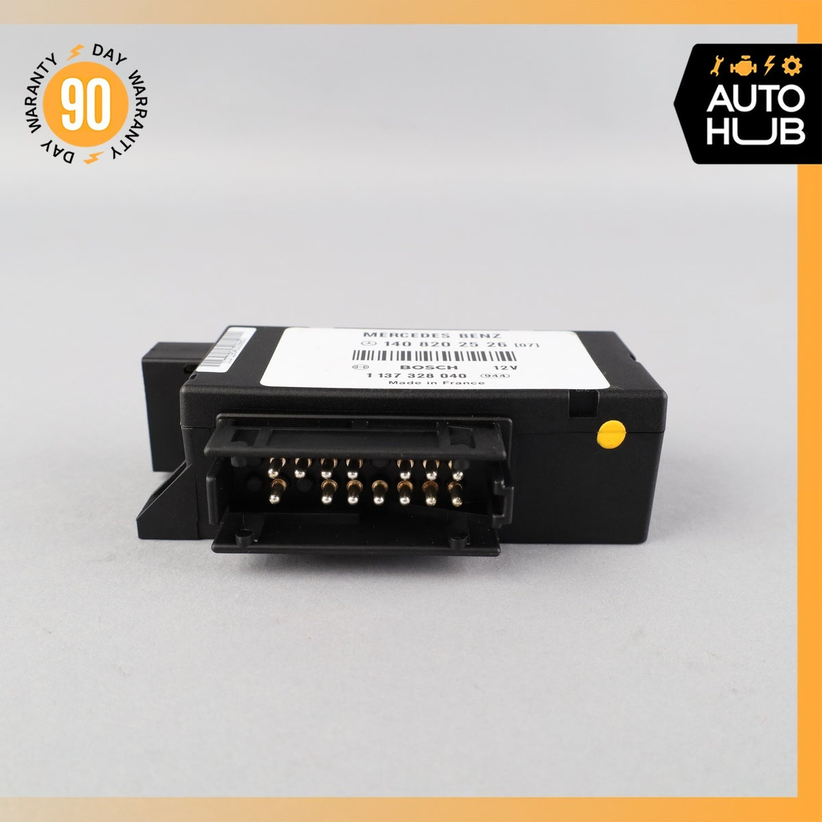 93-99 Mercedes W140 CL600 E320 CL500 Seat Belt Control Module 1408202526 OEM 63k - photo 6