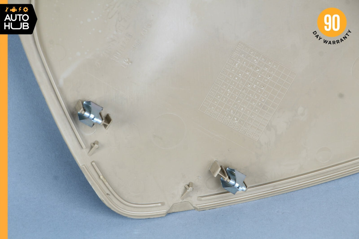 03-09 Mercedes W211 E320 E500 Left Side Dashboard Trim Cover Panel Beige OEM - photo 9