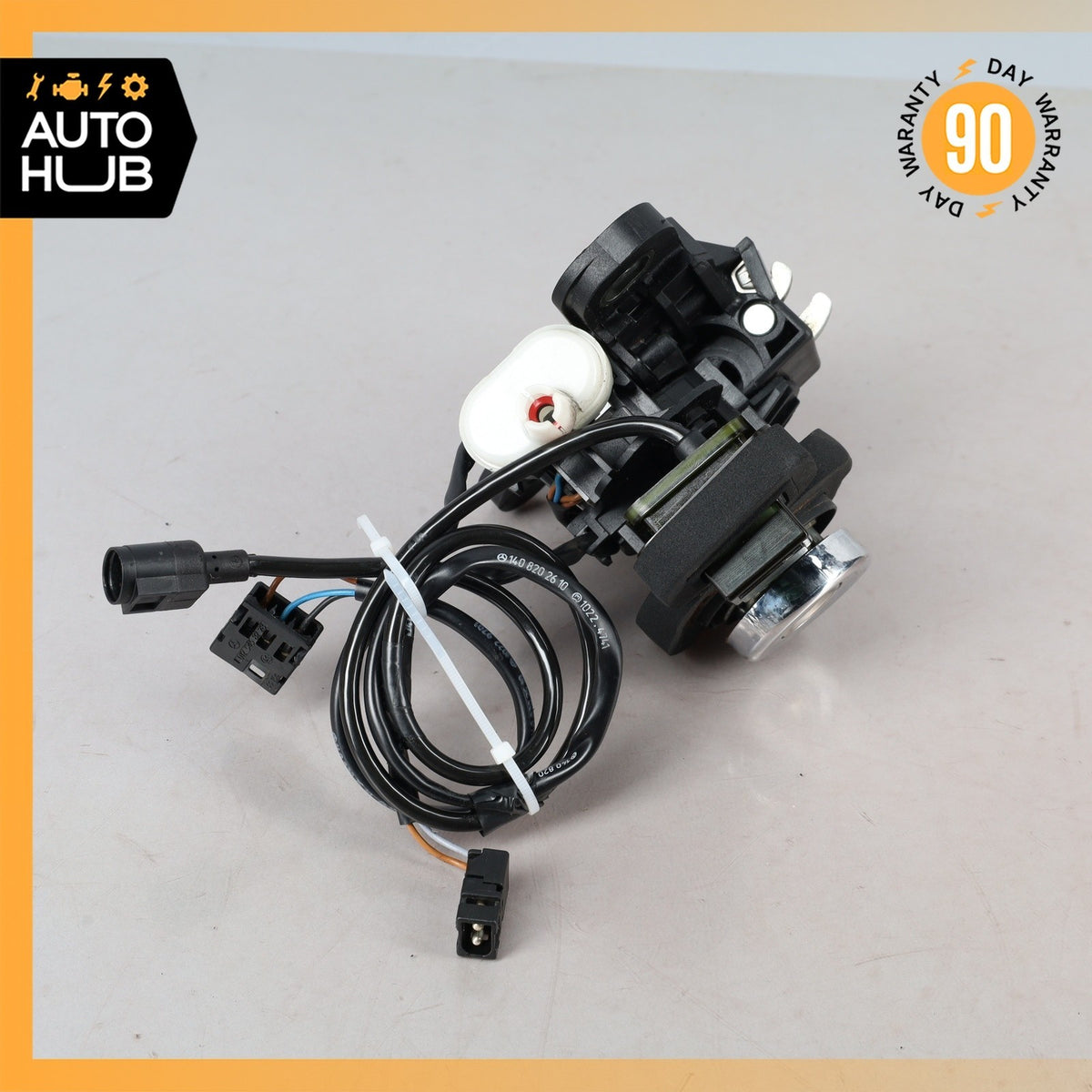 92-95 Mercedes W140 S320 S500 Trunk Lid Latch Lock OEM - photo 12