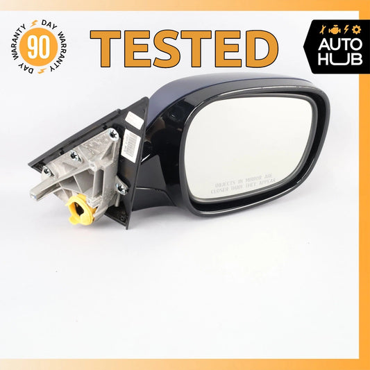 11-14 BMW F25 X3 Right Passenger Side Rear View Door Mirror Blue OEM - photo 1