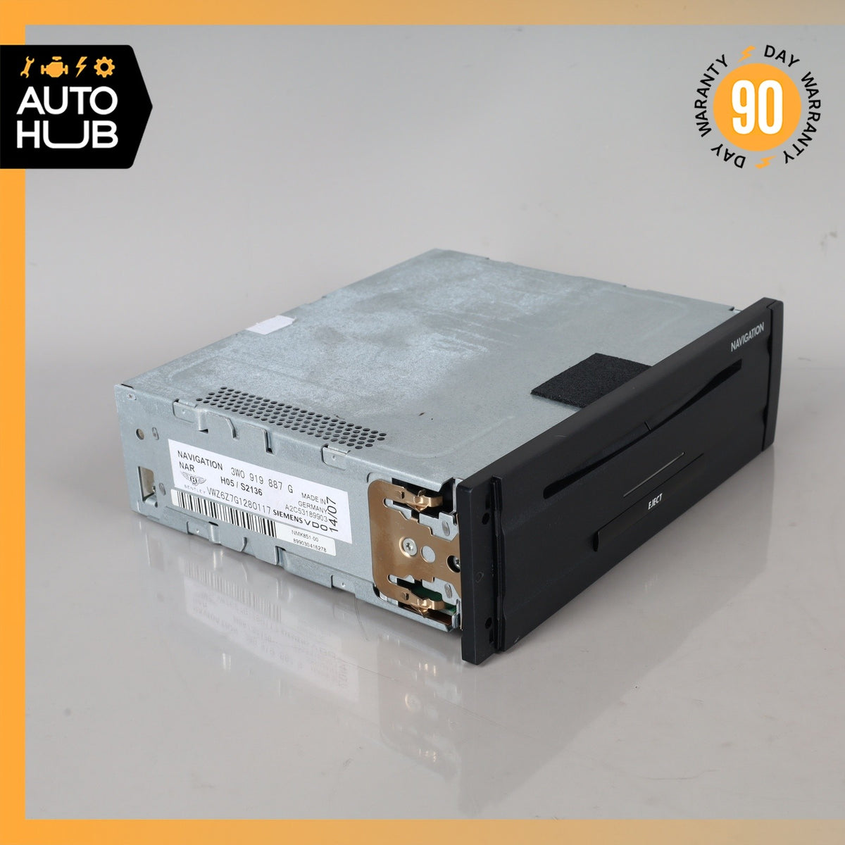 07-10 Bentley Continental GTC Flying Spur Navigation CD Disc Player GPS OEM 40k - photo 10