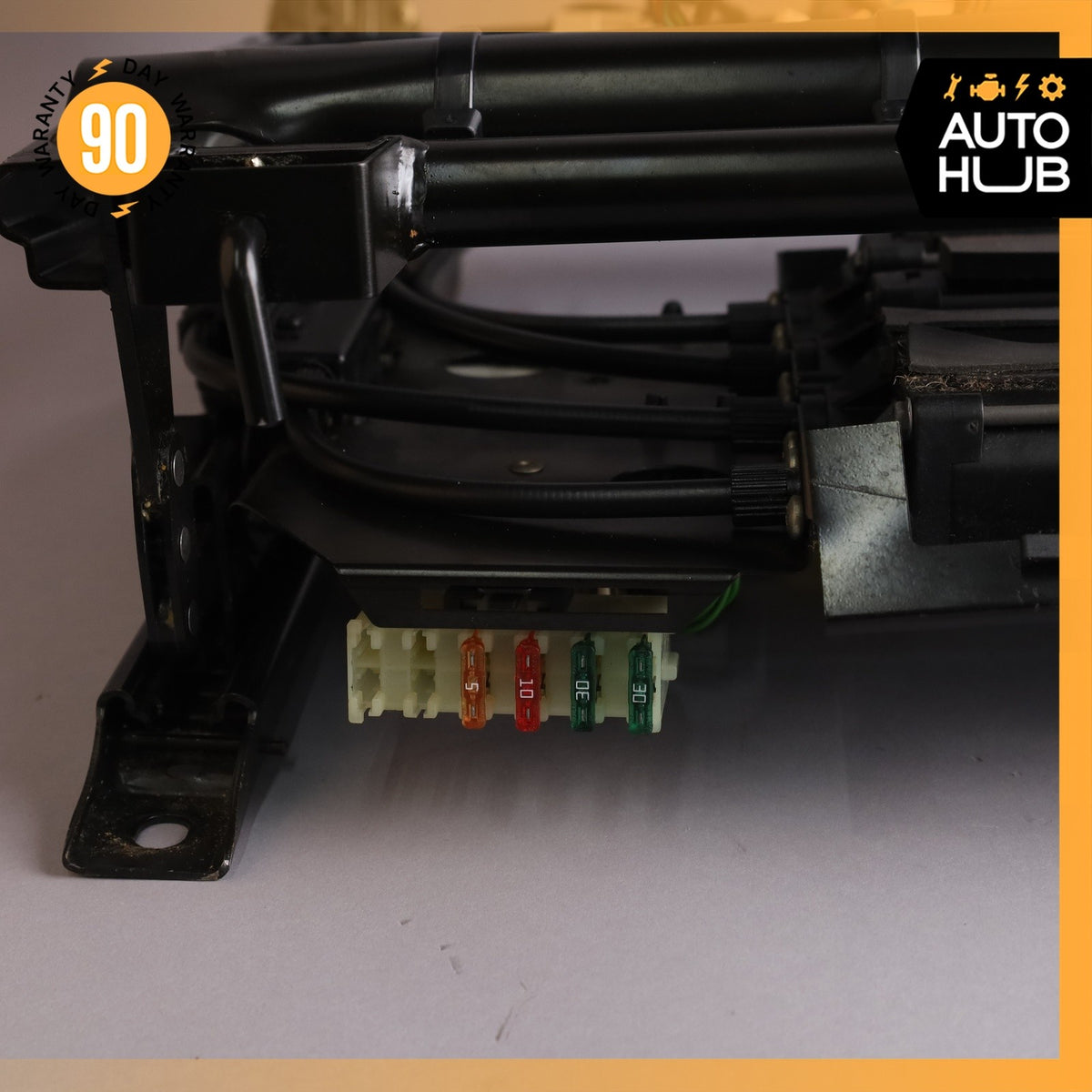 00-09 Bentley Arnage / RR Seraph Front Right Seat Rail Track Frame w/ Motors OEM - photo 7