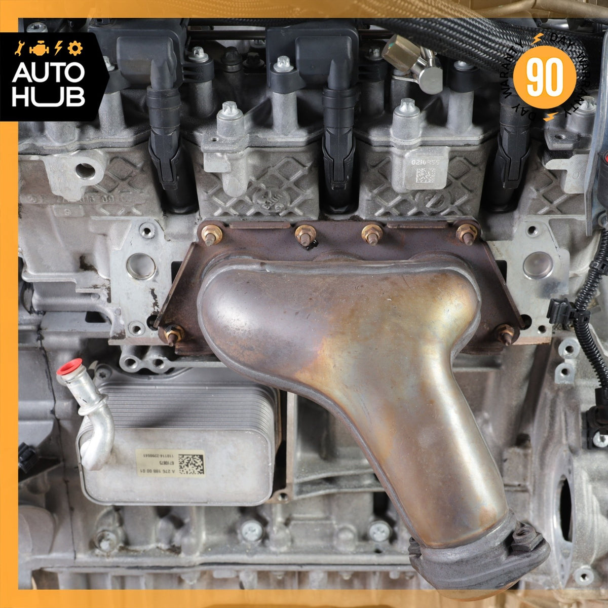Mercedes W212 E350 C350 GLK350 M276 RWD Engine Motor Assembly 276.952 OEM 75k - photo 17