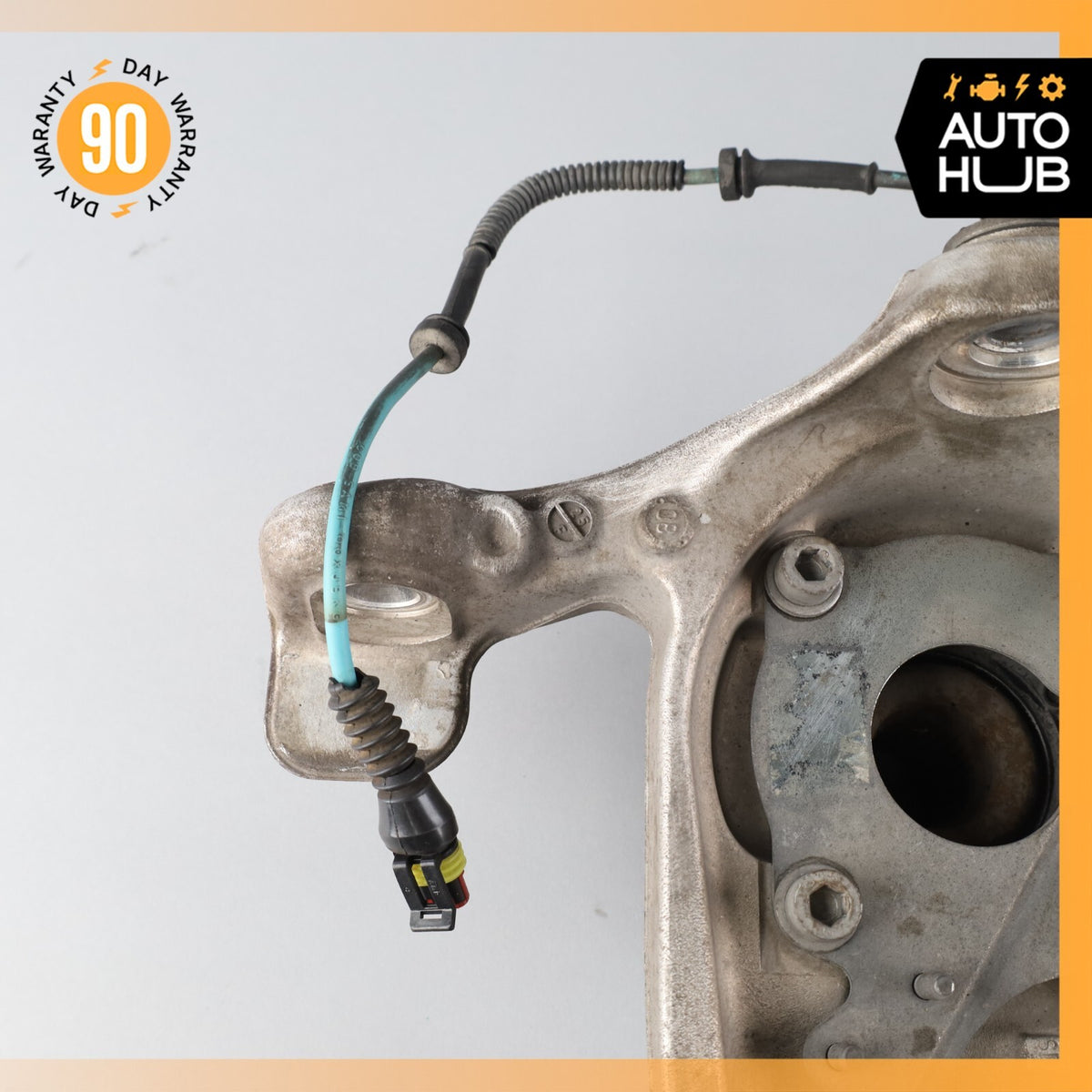 03-10 Maserati Quattroporte M139 Front Right Side Spindle Knuckle Hub OEM 72k - photo 5