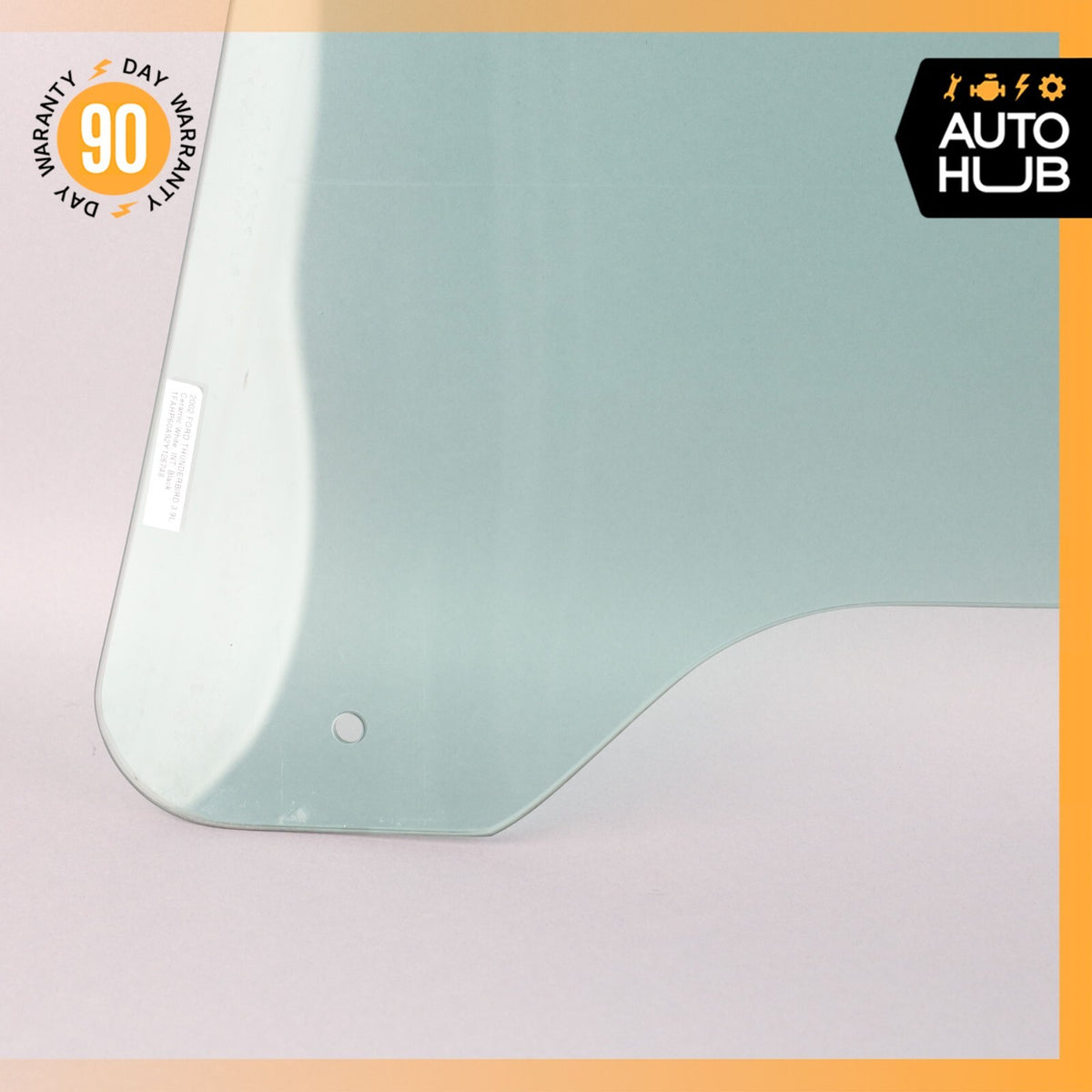 02-05 Ford Thunderbird 3.9L V8 Right Passenger Side Door Window Glass OEM - photo 11