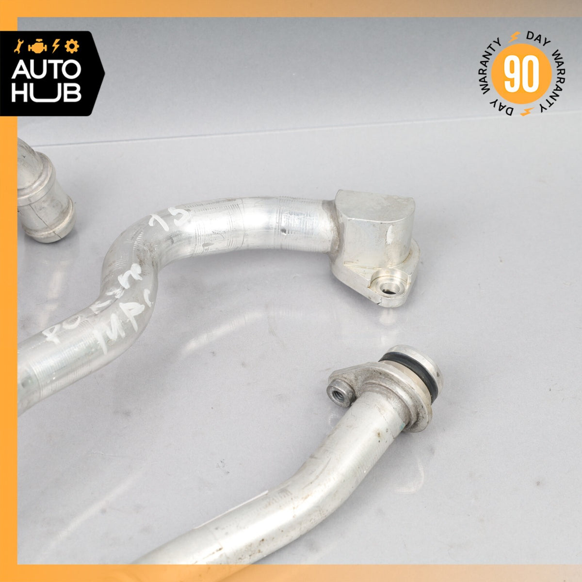 2015 Porsche Macan S 95B Engine Coolant Pipe Line Set of 3 OEM - photo 10