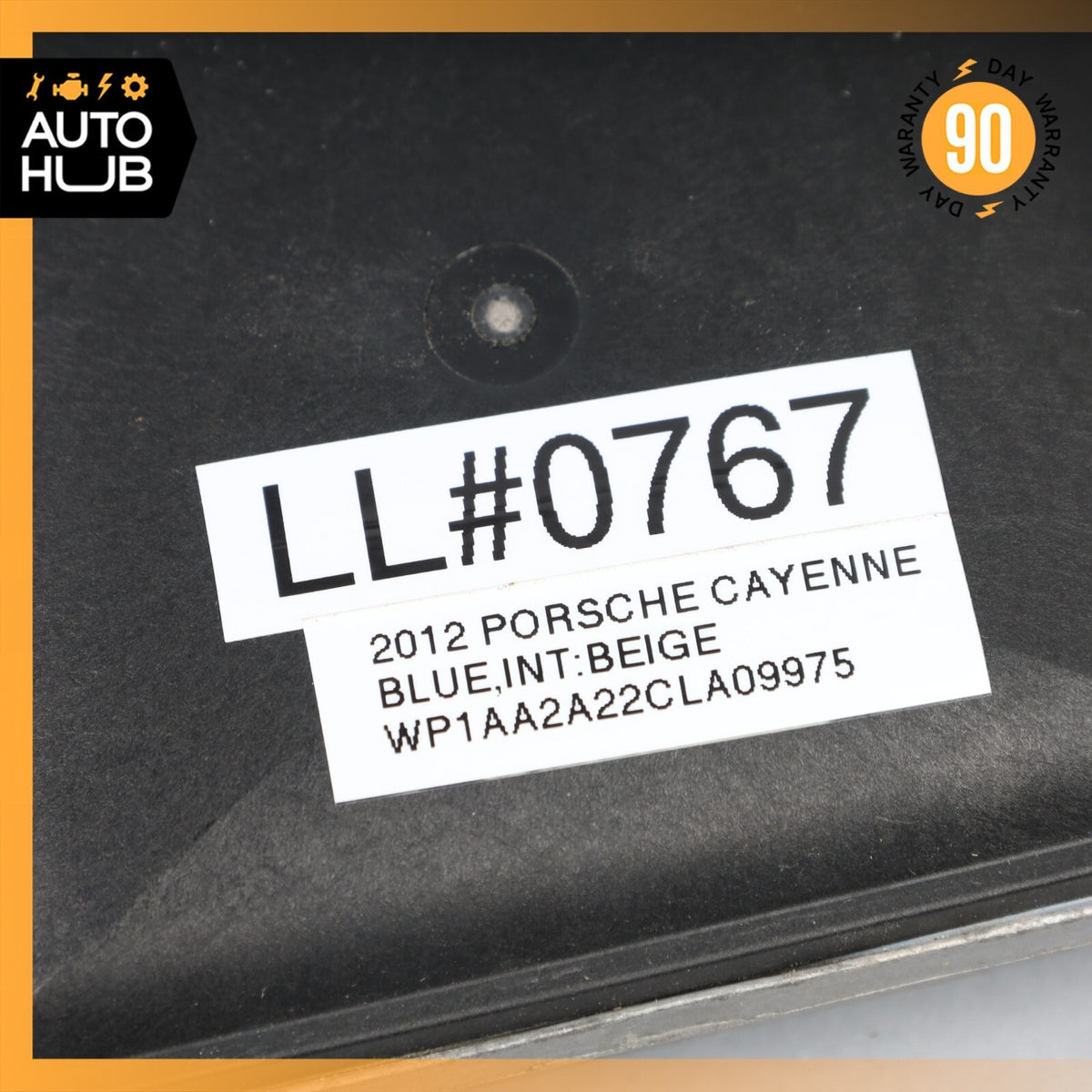 Porsche Cayenne 958 Hybrid S Rear Bumper Blind Spot Distance Sensor Module OEM - photo 8