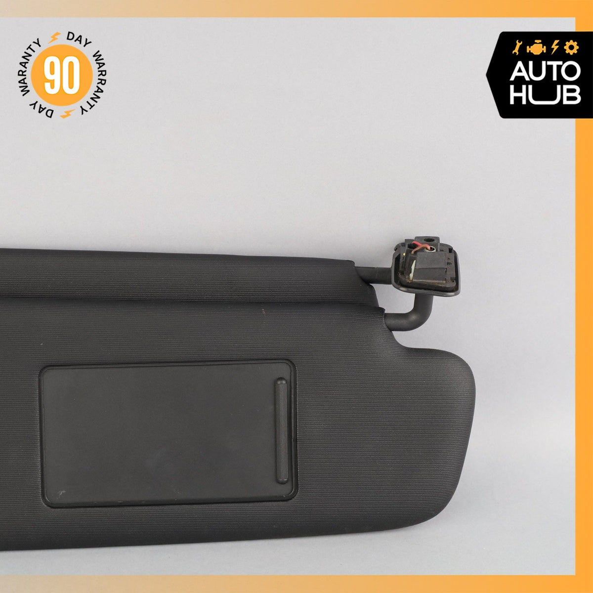 11-18 Porsche Cayenne 958 S Sun Visor Sunvisor Front Right Side Black OEM - photo 10