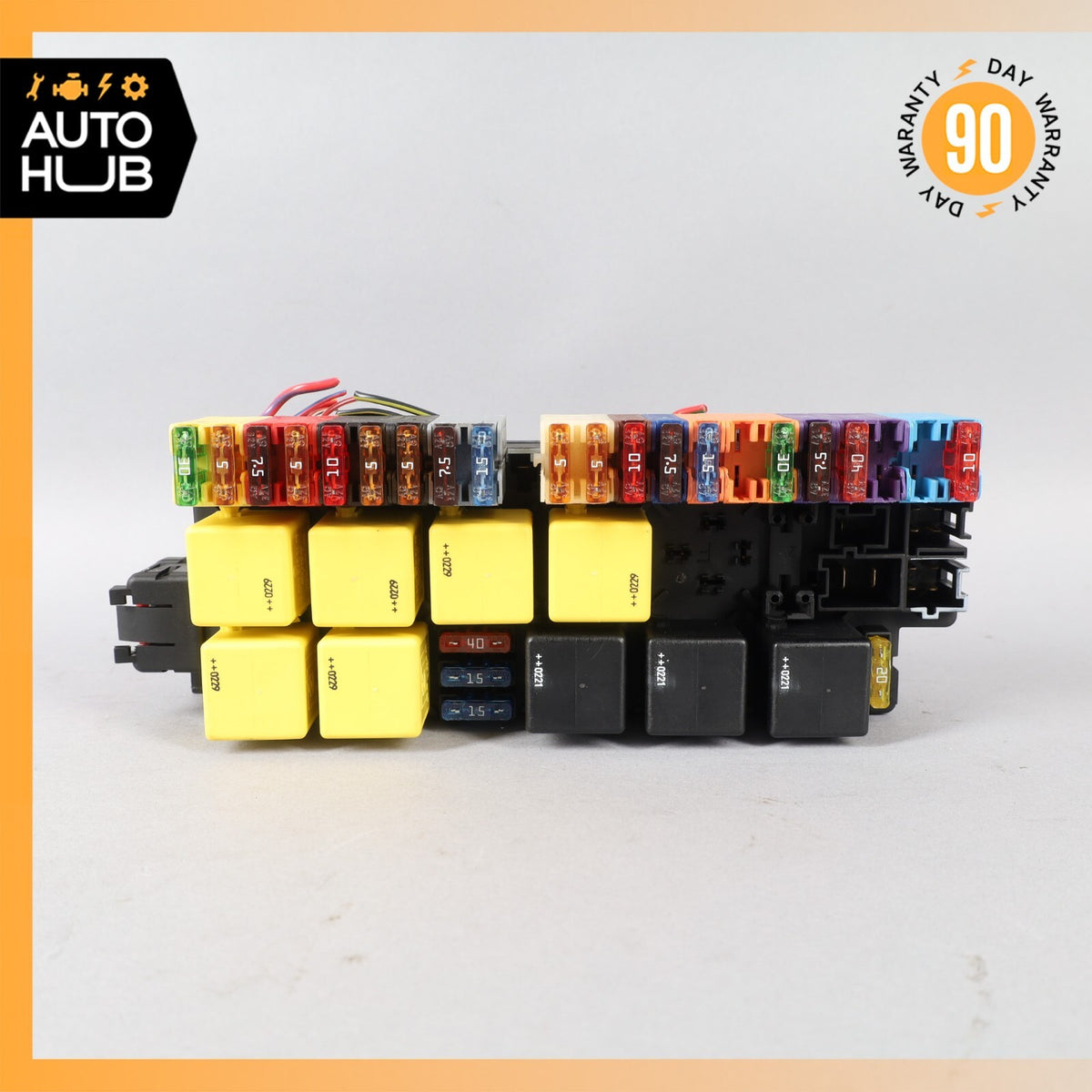 03-12 Mercedes R230 SL500 SL55 AMG Front Left SAM Fuse Box Control Module OEM - photo 5