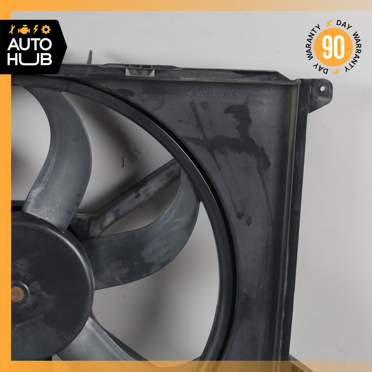 06-13 Mercedes W251 R350 ML350 Engine Cooling Fan Motor Assembly 1645000193 OEM - photo 11