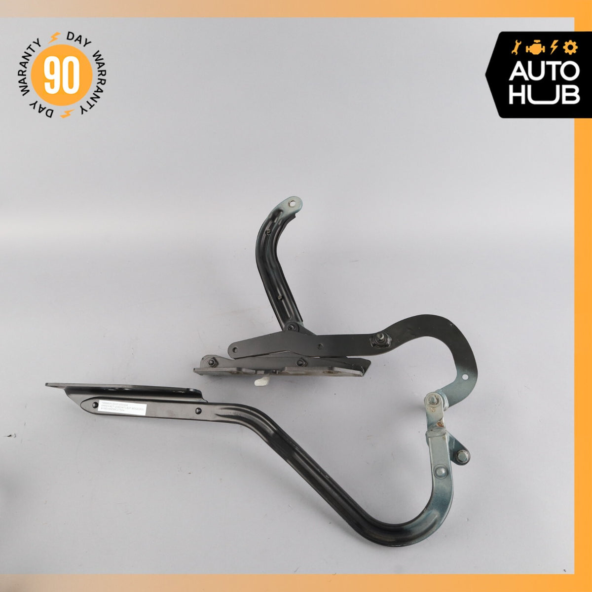 Mercedes W124 E320 Rear Trunk Lid Hinge Hinges Bracket Left and Right Set OEM - photo 21