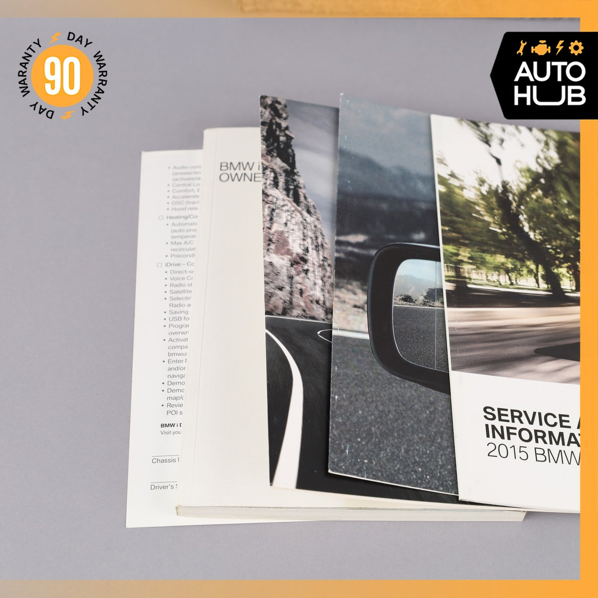2015 BMW i3 I01 Owner's Operator's Manual Book Assembly OEM - photo 5