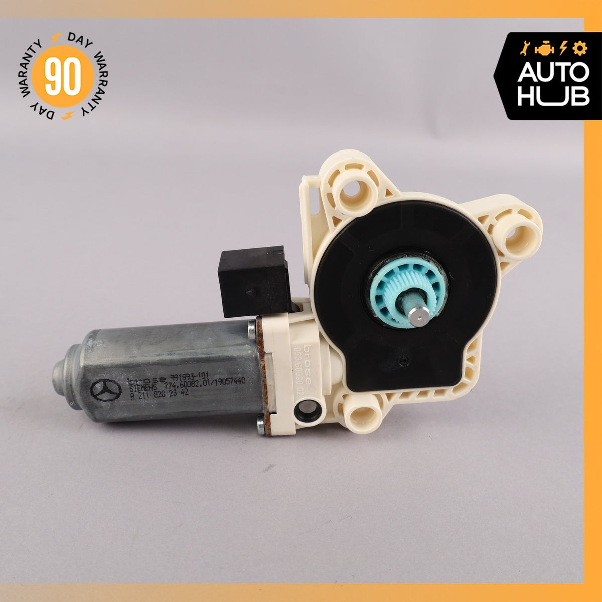 03-09 Mercedes W211 E350 E320 Rear Left Driver Side Window Regulator Motor OEM - photo 5