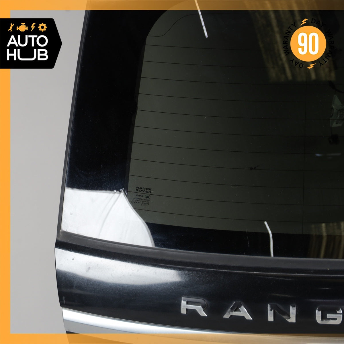 14-22 Range Rover Sport L494 Trunk Lid Liftgate Tailgate Hatch Shell Black OEM - photo 5