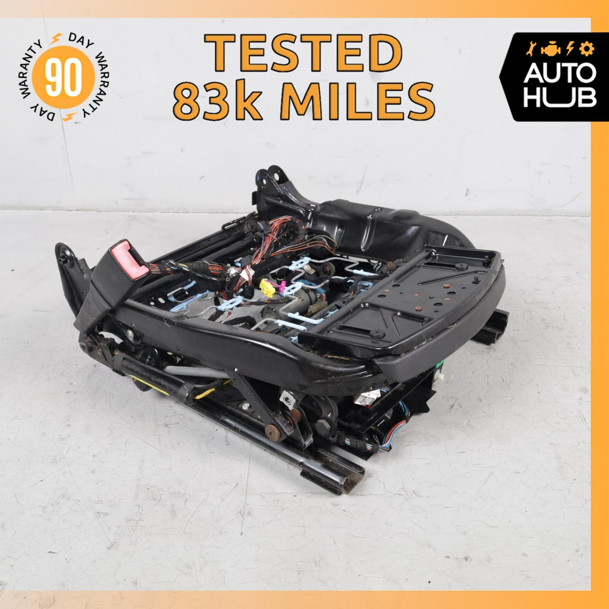 07-11 Bentley Continental GTC Speed Lower Seat Track Rail Left Side OEM 83k - photo 1