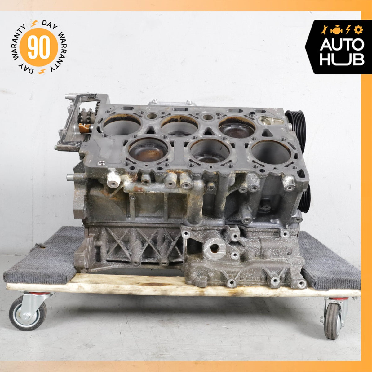 03-13 Bentley Continental GTC Flying Spur 6.0L Engine Motor Block OEM 52k - photo 4